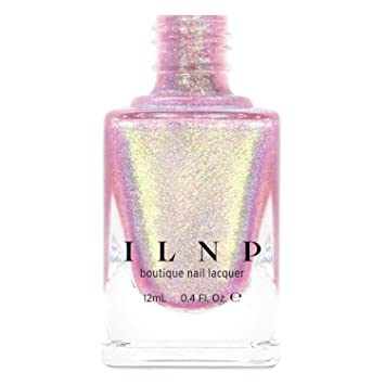 ILNP Opal Sunset - Opalescent Pink Holographic Jelly Nail Polish