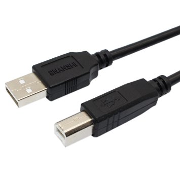 Printer Cable USB 2.0 A Male to B Male Cable for Printer Scanner 25Feet(8 Meters)