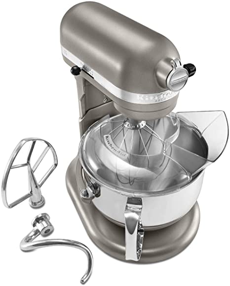 KitchenAid Professional 600 Architect Series KP26M1XACS Bowl-Lift Stand Mixer, 6 Quart, Cocoa Silver