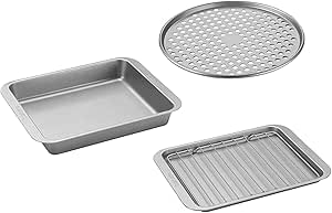 Cuisinart AMB-TOB4 Toaster Oven Baking Pan 4-Pc Set