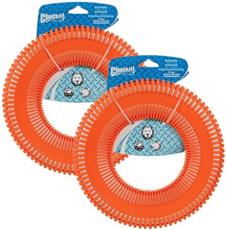 Chuckit! Rugged Flyer Dog Toy, Large (2 Pack)