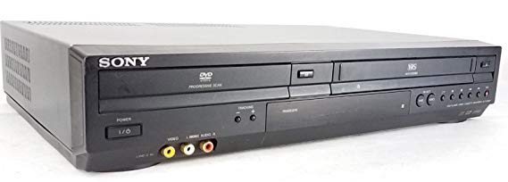 Sony SLV-D380P DVD Player/VCR Video Cassette Tape Recorder Combo, 4-Head HQ Stereo VHS Player w/ Dolby Digital, Compact Disc Digital Video, Progressive Scan, dts-Digital Out.