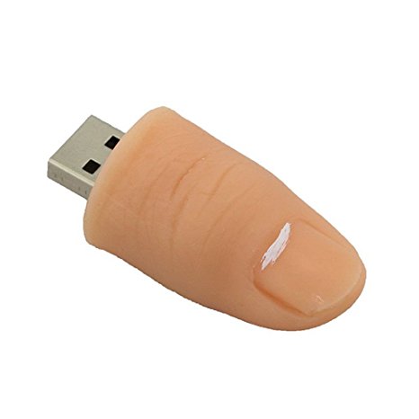 Newdigi® High Quality 32GB Finger shaped USB Flash drive  Gift box