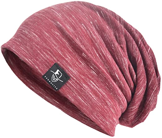 VECRY Men Slouch Hollow Beanie Thin Summer Cap Skullcap