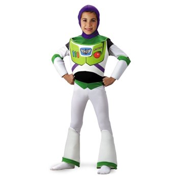 Toy Story Buzz Lightyear Deluxe Costume - Size: 3T-4T