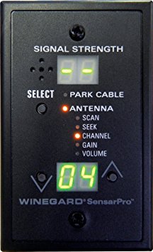 Winegard RFL-332 SensarPro Black TV Signal Strength Meter