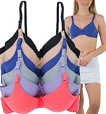 ToBeInStyle Women's Pack of 6 Bras