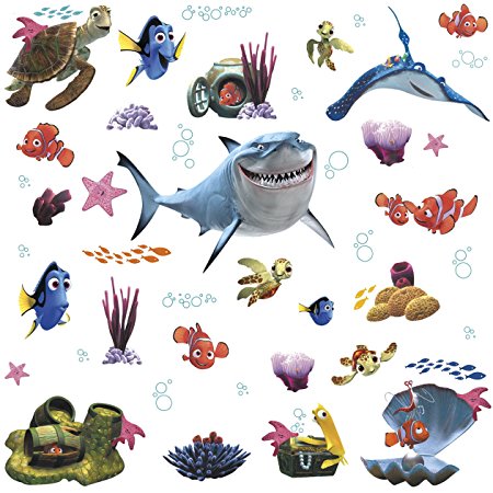 Roommates Rmk2059Scs Finding Nemo Peel And Stick Wall Decals