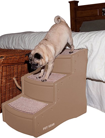 Pet Gear Easy Step III Pet Stairs, 3-Step for cats and dogs