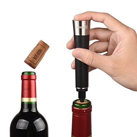 Qishare Elegant Air Pressure Wine Bottle Opener Portable Bottle Pumps Corkscrew Wine Accessories Cork Out Tool