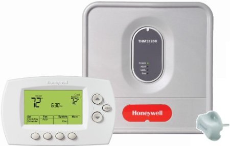 Honeywell YTH6320R1001 Wireless Focuspro Thermostat Kit, Programmable Redlink Enabled