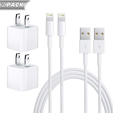 iPhone Charger, Lightning Cable, Wire Data Sync Charging Cord Compatible with iPhone X/8 Plus/7 Plus/6S/6 Plus/6S Plus/5/5S/5C/XS/XR/XS Max