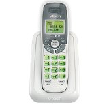 VTech DECT 60 Cordless Phone with Caller IDCall Waiting White with 1 Handset CS6114