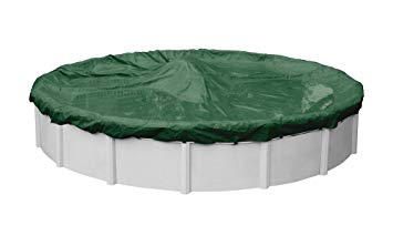 Robelle 3718-4 Supreme Winter Pool Cover for Round Above Ground Swimming Pools, 18-ft. Round Pool