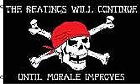 Pirate Morale 3'x5' Polyester Flag