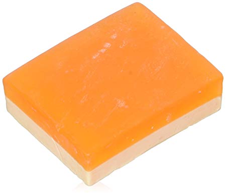 Saffron Soap (Saffron Bar Soap) with Goat Milk - Handmade Herbal Soap (Aromatherapy) with 100% Pure Essential Oils - ALL Natural - Skin Whitening Therapy - Each 2.65 Ounces - Pack of 6 (16 Ounces) - Vaadi Herbals