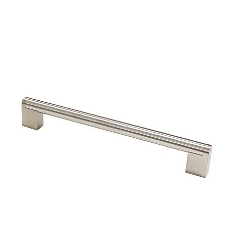 Gobrico Boss Bar Cabinet Pulls Kitchen Cupboard Handles 7-1/2" Hole Centers/Satin Nickel Finished/Diameter 14mm/Stainless Steel/20Pack
