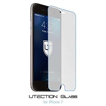 UTECTION iPhone 7 screen protector tempered glass "Glass" - 3D Touch Compatible - Ultra-clear & thin premium glass protector guard for iPhone 7 Film - 9H Hardness |Transparent