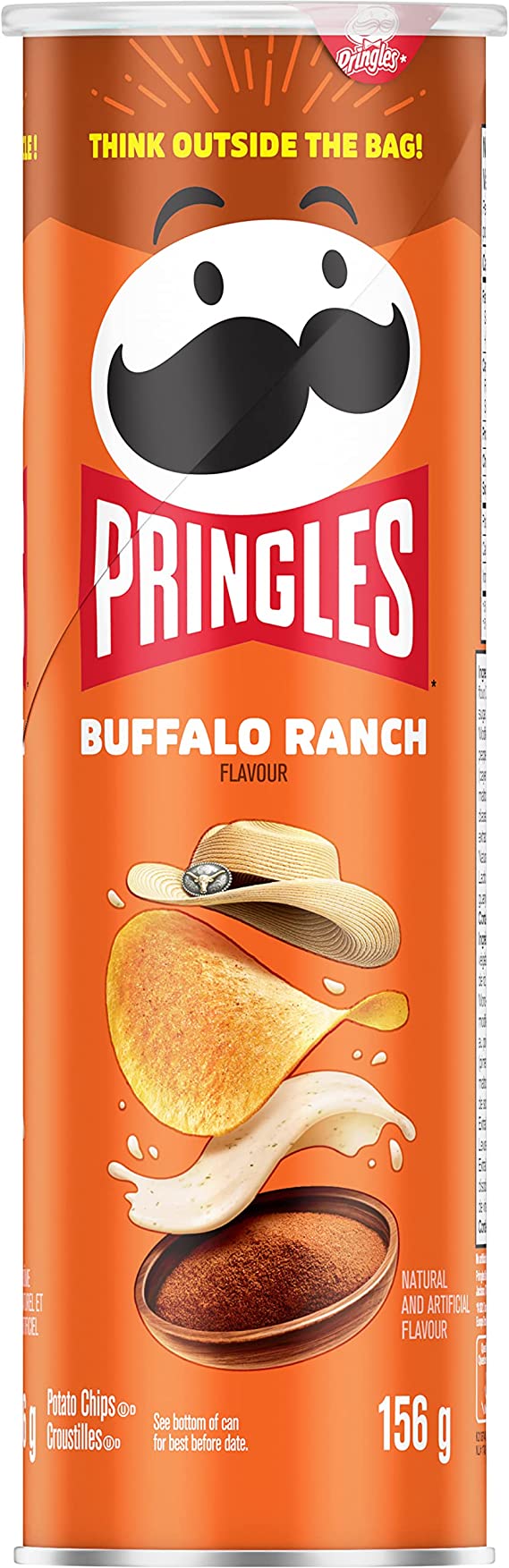 Pringles Buffalo Ranch Chips, 156g