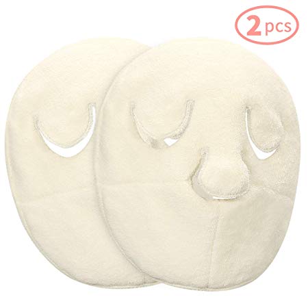 Face Towel Mask Reusable-ProCIV Face Steamer Towel Hot and Cold Compress Moisturizing Anti Anging Skin Rejuvenation Facial Skin Care Mask