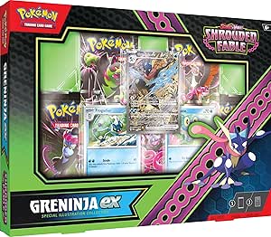 POKEMON TCG: SCARLET AND VIOLET: SHROUDED FABLE GRENINJA EX or KINGDRA EX SPECIAL ILLUSTRATION COLLECTION