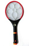 Electric LED Bug Fly Mosquito Zapper Swatter Killer Control with Built-in Rechargeable Batteries - 2400 Volts Color may Vary