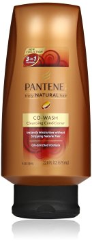 Pantene Pro-V Truly Natural Hair Co-Wash Conditioner 22.8 Fl Oz