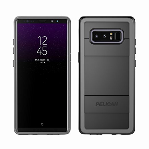 Pelican Protector | Samsung Galaxy Note8 Case (Black/Light Grey)