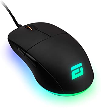 ENDGAME GEAR XM1 RGB Gaming Mouse - PMW3389 Sensor - RGB Lighting - 50 to 16,000 CPI - 5 Buttons - 60M Switches - Black