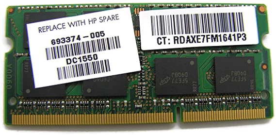 New Genuine HP 8GB 2Rx8 PC3L-12800S-11-13-F3 Memory Module 691160-965 693374-005