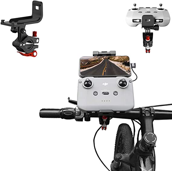 O'woda Mavic Air 2S Bicycle Remote Control Mount Bike Clip RC Holder for DJI Mavic Air 2S / Mini 2 / Mini SE / Mavic Air 2 Drone Aerial Photography Accessory