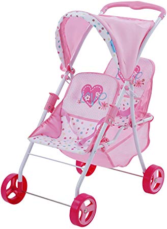 Hauck Love Heart Twin Doll Stroller, Toy