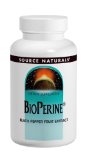 Source Naturals Bioperine Black Pepper Fruit Extract 10mg 60 Tablets