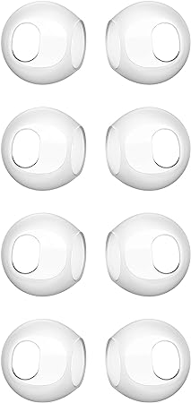 Echo Buds (2023 Release) Replacement Silicone Earbud Covers, fit in case while charging