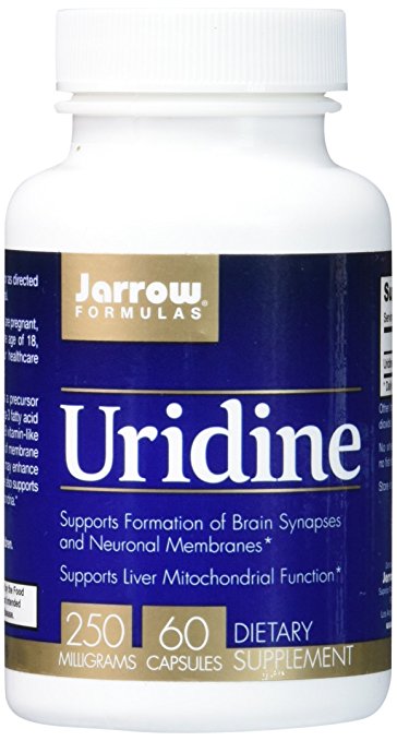 Jarrow Uridine, 250mg, 60 Capsules (250mg, 60 Capsules)