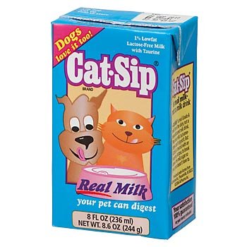 Cat-Sip Real Milk