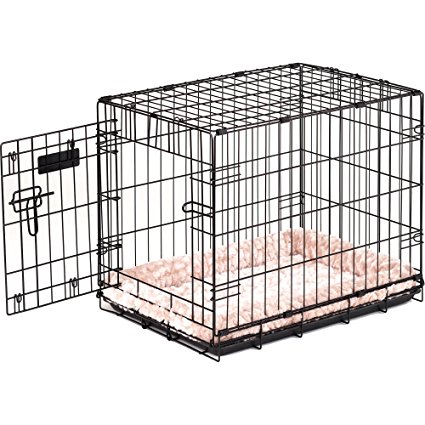 ProValu Single-Door Dog Crate in Black