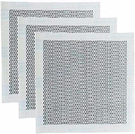 Wideskall® 4" x 4" inch Heavy Duty Self Adhesive Wall Repair Patch for Drywall, Pack of 3