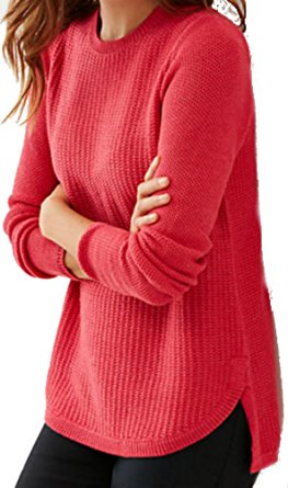 J Jill Mixed Stitch Pullover Sweater Gala Heather (Medium Petite)