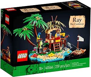 LEGO Lego Ray The Castaway (40566) Building Kit 2022