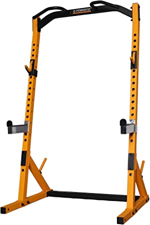 Powertec Fitness Half Rack, Yellow