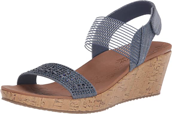 Skechers Women's Slingback Wedge Sandal