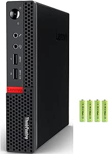 Lenovo ThinkCentre M625 Mini Desktop Computer PC [Windows 11 Pro], 2-core AMD A4-9120C (up to 2.4 GHz), 16GB RAM, 1TB PCIe SSD, AMD Radeon R4 Graphics, AC Wi-Fi, Bluetooth 5.0, USB, RJ-45, w/Battery