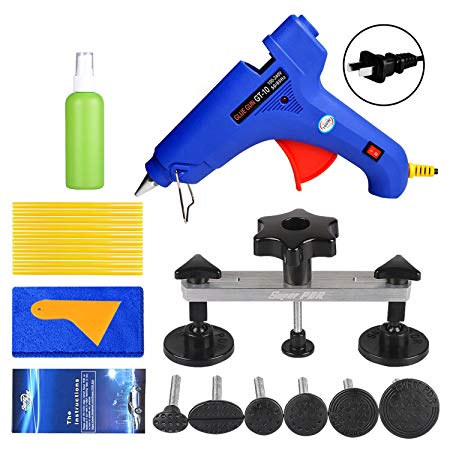 Fly5D 22Pcs Automotive No-Scratch Upgraded Dent Removal Bridge Puller kit