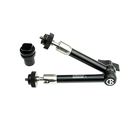 New KAMERAR stainless steel 11" Stainless Tough Friction Arm for DSLR cage rig stabilizer video