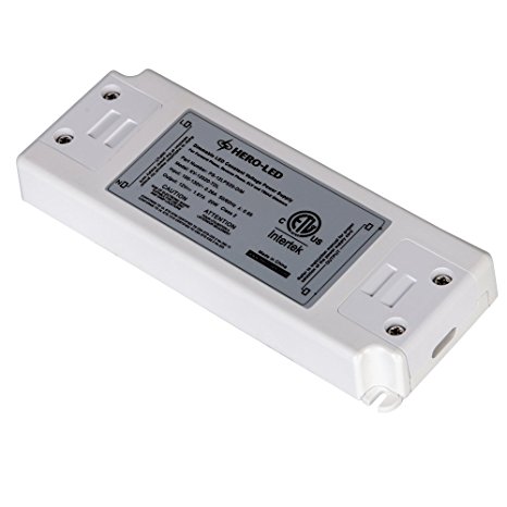 HERO-LED PS-12LPS20-DIM ETL-listed Dimmable LED Constant Voltage Power Supply - Dimmble LED Transformer 12V DC, 1.7A, 20W