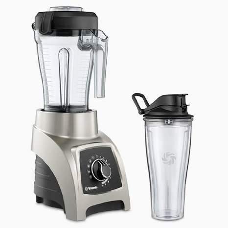 Vita-Mix S-Series High Performance Personal Blender S55 Brushed Stainless Finish