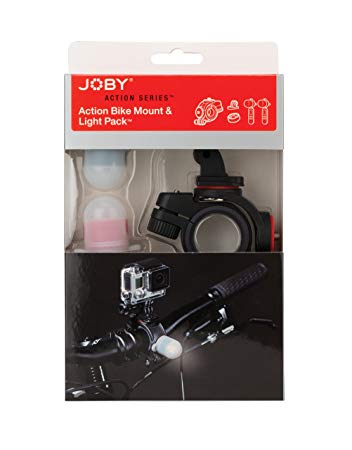 JOBY Bike Mount & Light Pack for GoPro or Other Action Video Camera