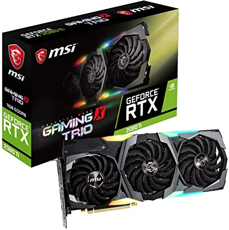 MSI GeForce RTX 2080 Ti Gaming X Trio Graphics Card