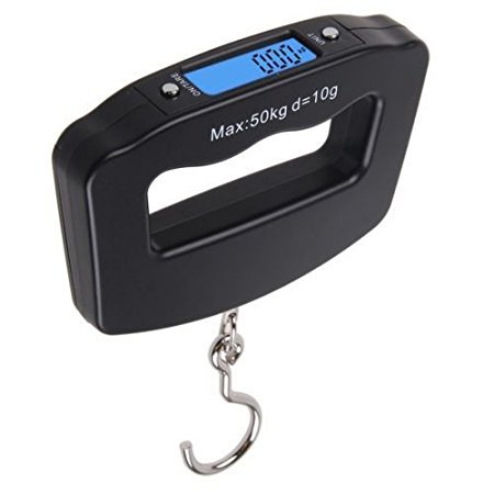 Onedayshop® 50kg/10g Portable LCD Digital Fish Hanging Luggage Weight Electronic Hook Scale